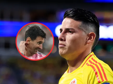 Comparación de salarios entre Messi y James Rodríguez en la MLS