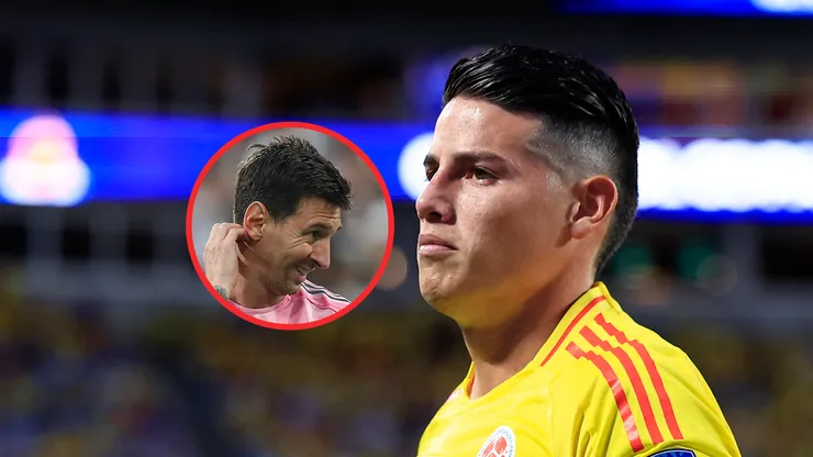Lionel Messi y James Rodríguez volverían a jugar en la misma liga.