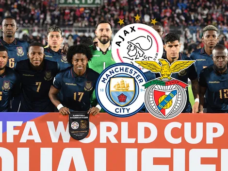 Manchester City, Ajax y Benfica se pelean el fichaje del mismo jugador ecuatoriano