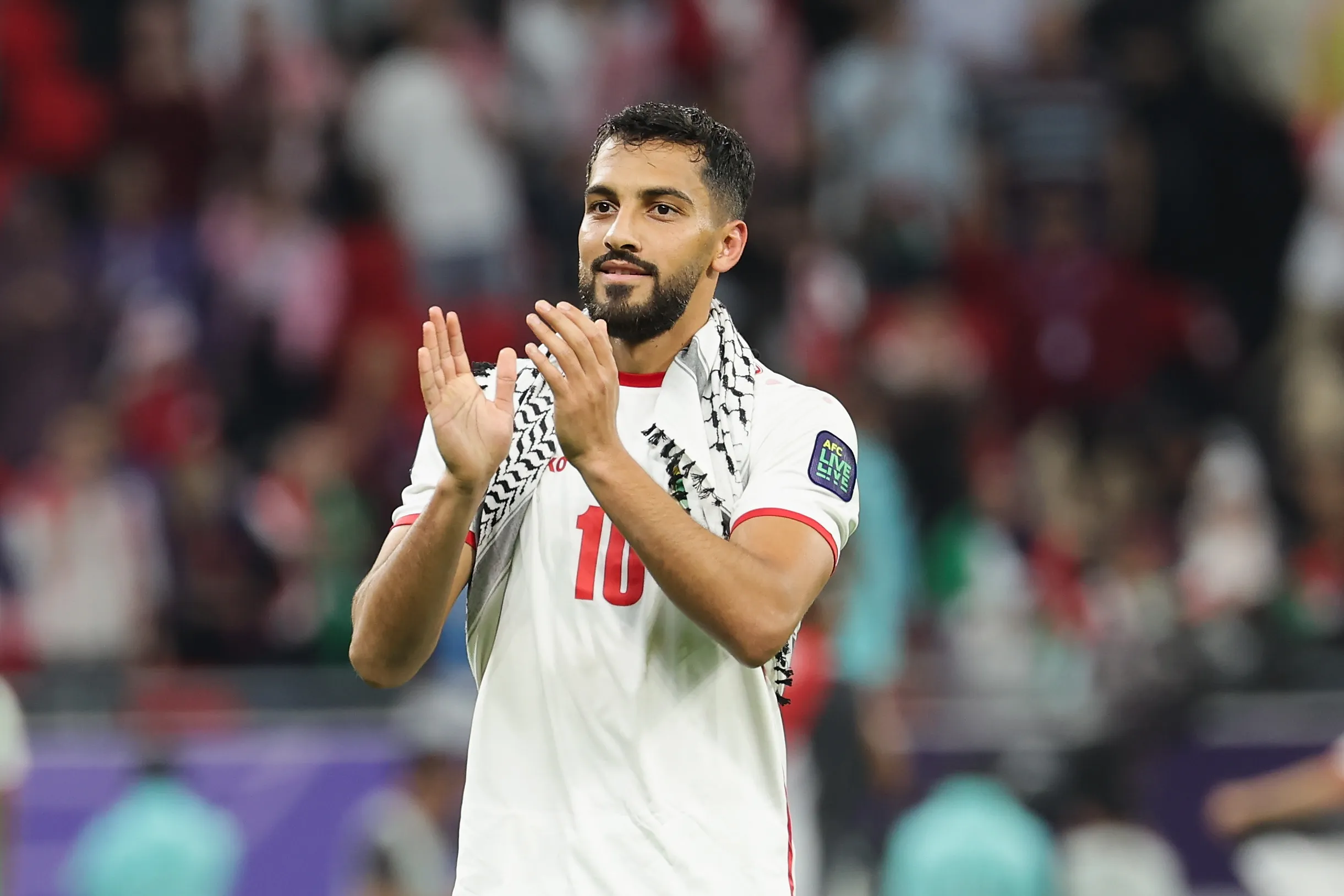 Mousa Al-Tamari, la figura de Jordania (Getty Images).