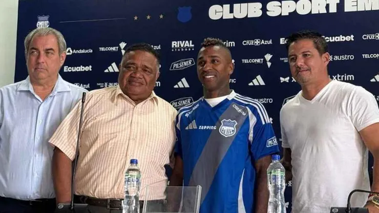 Desde Emelec se refieren al futuro de Miller Bolaños