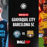 EN VIVO: Guayaquil City vs Barcelona SC por la 'Noche del City' vía Zapping Sports
