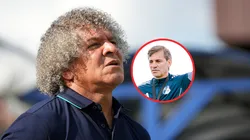 Fabián Bustos elogió a Alberto Gamero.