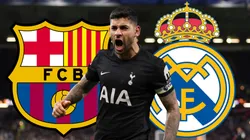FC Barcelona y Real Madrid estarían interesados en el Cuti Romero, quien está en conflicto con el Tottenham.