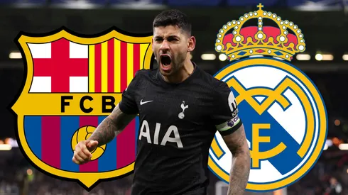 FC Barcelona y Real Madrid estarían interesados en el Cuti Romero, quien está en conflicto con el Tottenham.