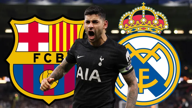 FC Barcelona y Real Madrid estarían interesados en el Cuti Romero, quien está en conflicto con el Tottenham.