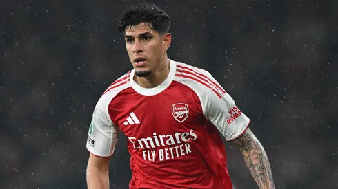 Piero Hincapié tiene nuevo precio histórico tras brillar en el Arsenal Foto: Getty
