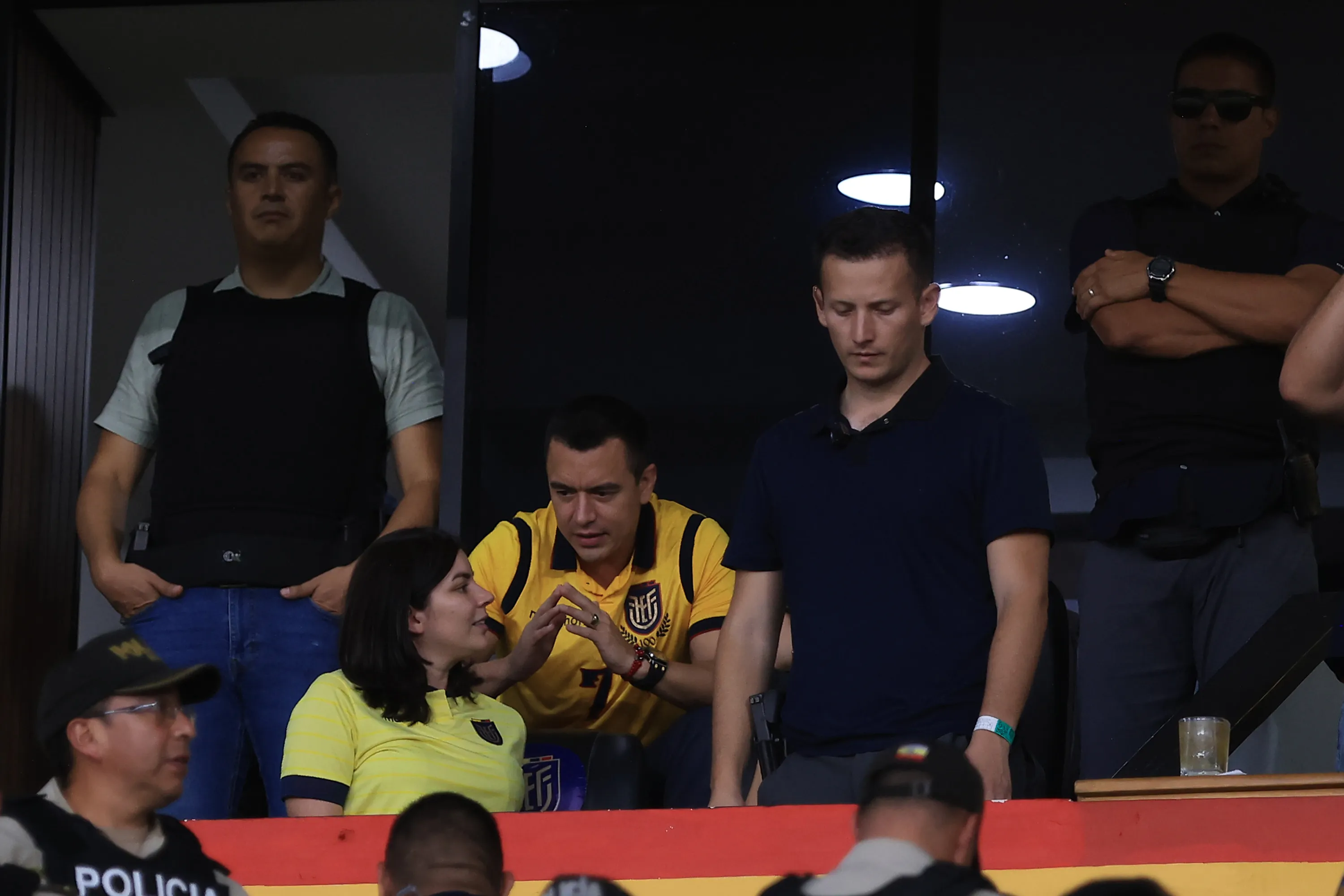 Noboa también ha ido a ver a la Selección de Ecuador. (Foto: GettyImages)