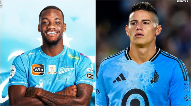 ¡Durán y James tendrán nuevos equipos en 2026. (Foto: X / @FabrizioRomano y @ESPNFC)
