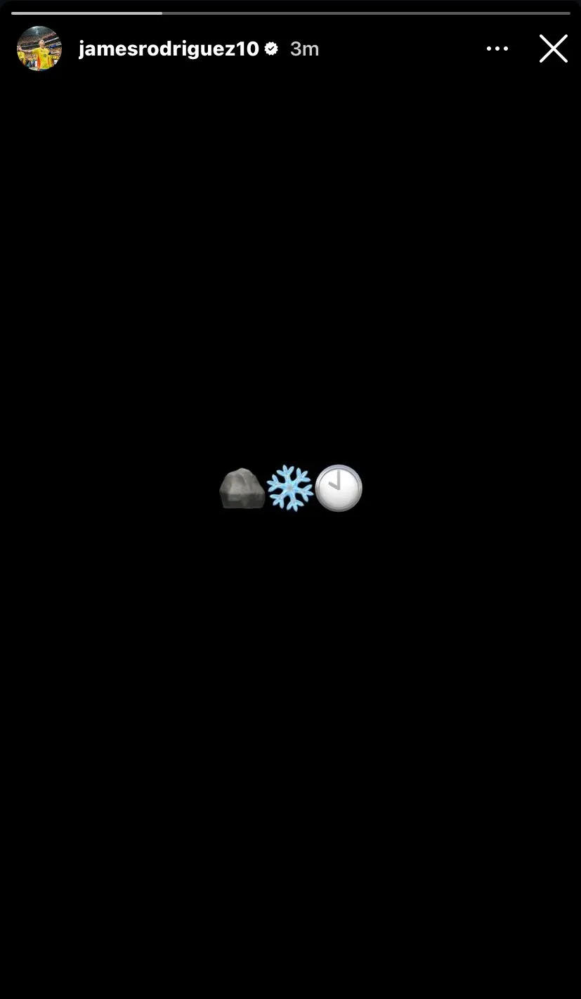 Hstoria de James antes de ser anunciado por Minnesota United. (Foto: Instagram / @jamesrodríguez10)