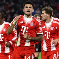 Luis Díaz festeja las 5 renovaciones del Bayern Múnich