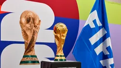 El trofeo de la Copa del Mundo, que se celebra entre junio y julio de 2026.