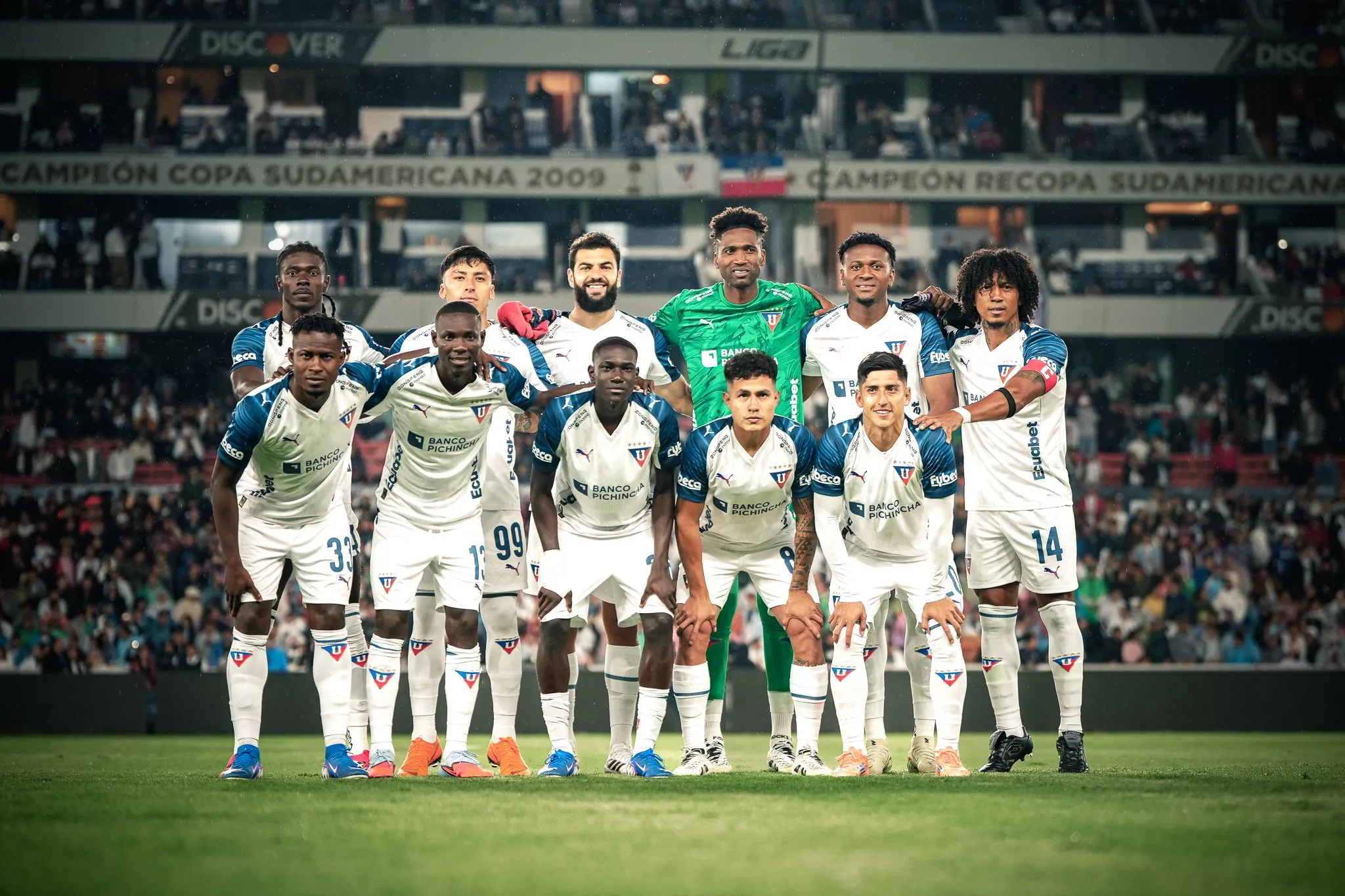 El primer once de Liga de Quito 2026. Foto: Liga de Quito.