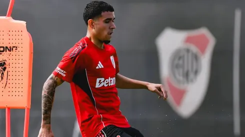 Kendry Páez recién llegó a River pero revelan que podría cambiar de equipo otra vez Foto: River Plate
