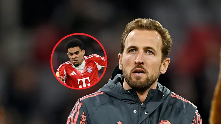 Harry Kane elogió a Luis Díaz por la primera tripleta con Bayern Múnich.
