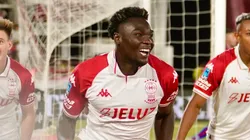 Jordy Caicedo tiene nuevo valor de mercado tras romperla en Huracán Foto: Huracán