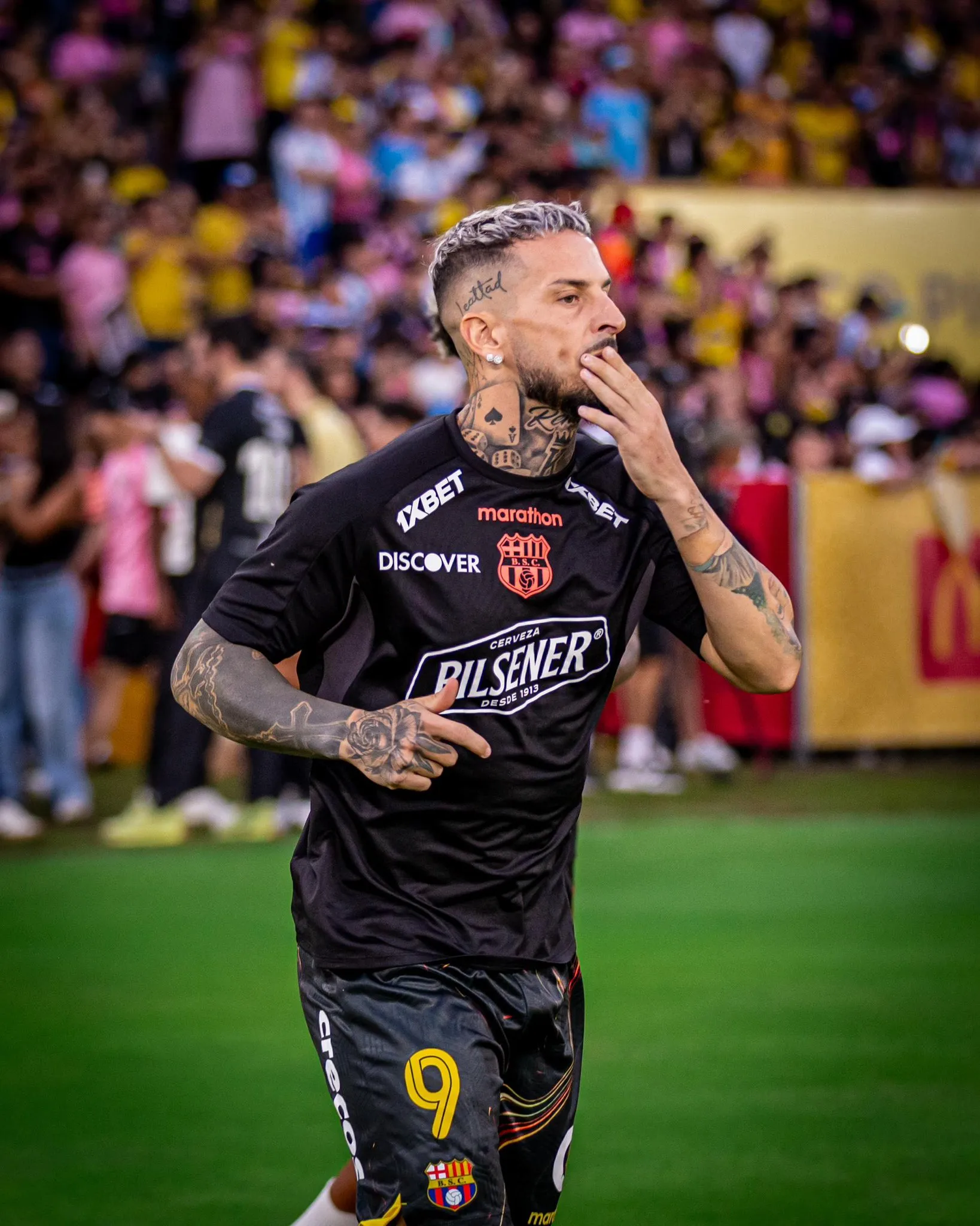 Benedetto apunta a ser titular en Barcelona SC. (Foto: @BarcelonaSC)