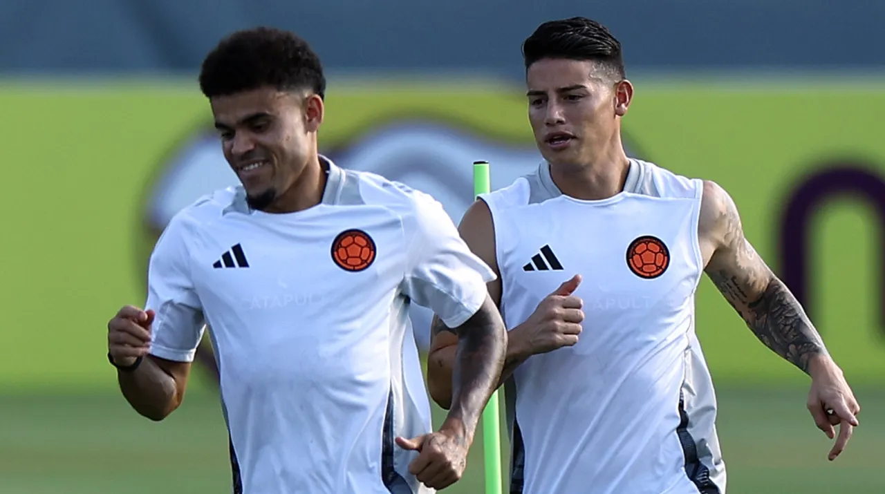 Luis Díaz y James Rodríguez jugarán el Mundial 2026 con Colombia. (Foto: Getty Images)