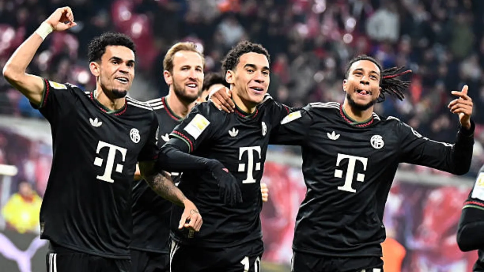 Jamal, Luis Díaz, Kane y Olise, la mejor delantera de Europa en 2026: GETTY