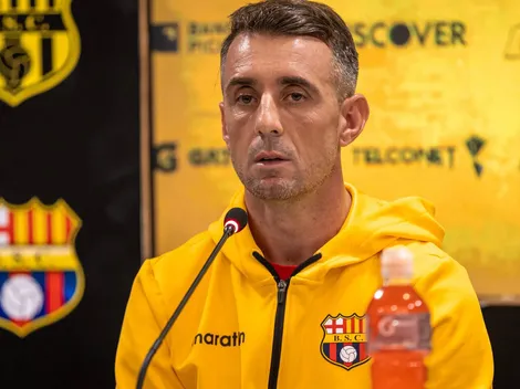 Damián Díaz "salvó" a Barcelona SC y tomó una decisión polémica