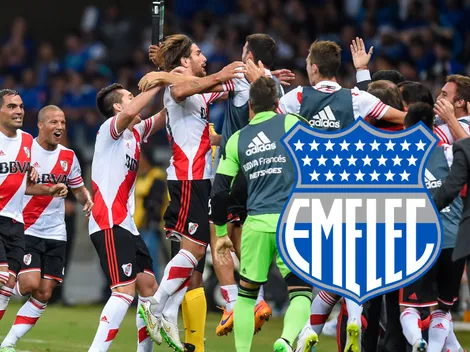 Emelec va por campeón de Libertadores de River Plate