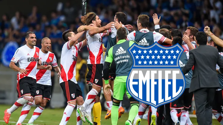 Emelec va por campeón de Libertadores de River Plate Foto: Getty