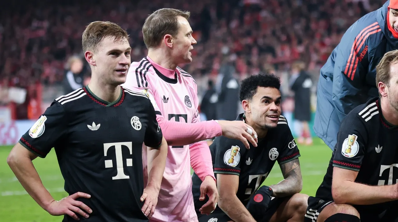 Manuel Neuer y Luis Díaz en Bayern Múnich. (Foto: Getty Images)
