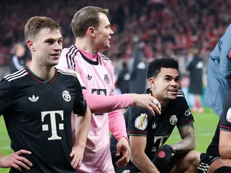 Neuer y un anuncio de retiro tras el gol de Luis Díaz en Copa