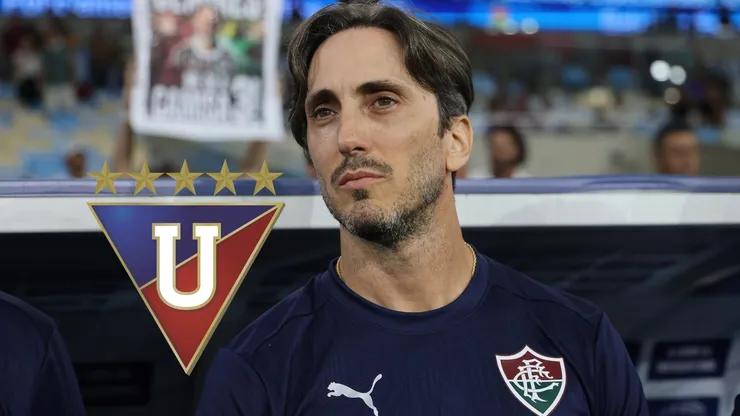 Luis Zubeldía podría dejar Brasil y regresar al fútbol ecuatoriano Foto: Getty