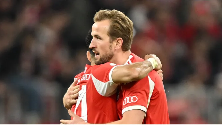 Harry Kane destacó el trabajo que Luis Díaz hace por el Bayern.