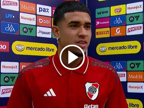 Kendry Páez no dudó y definió a River Plate en tan solo 3 palabras