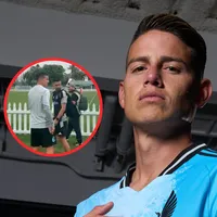 El gesto de James con un hincha latino que le da la vuelta al mundo