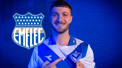 Vicente Sánchez lo pidió y Emelec tiene nuevo delantero Foto: Vélez