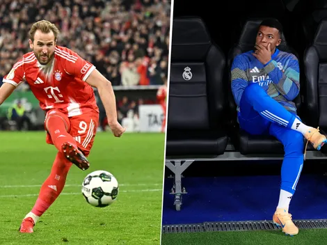 Harry Kane aprovechó la lesión de Kylian Mbappé y le sacó ventaja en la tabla de la Bota de Oro
