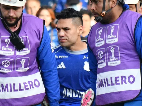 La primera publicación de Falcao tras la nueva lesión en Millonarios