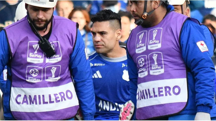 Radamel Falcao se volvió a lesiona en Millonarios.