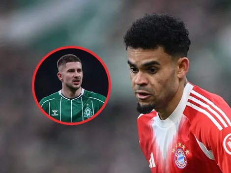 En Werder Bremen reconocieron en lo que termina un pase gol de Luis Díaz