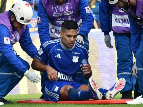 Los dos responsables de la nueva lesión de Falcao en Millonarios