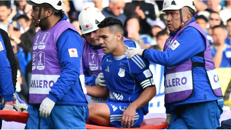 Falcao solo pudo jugar 48 minutos ante Llaneros por lesión.