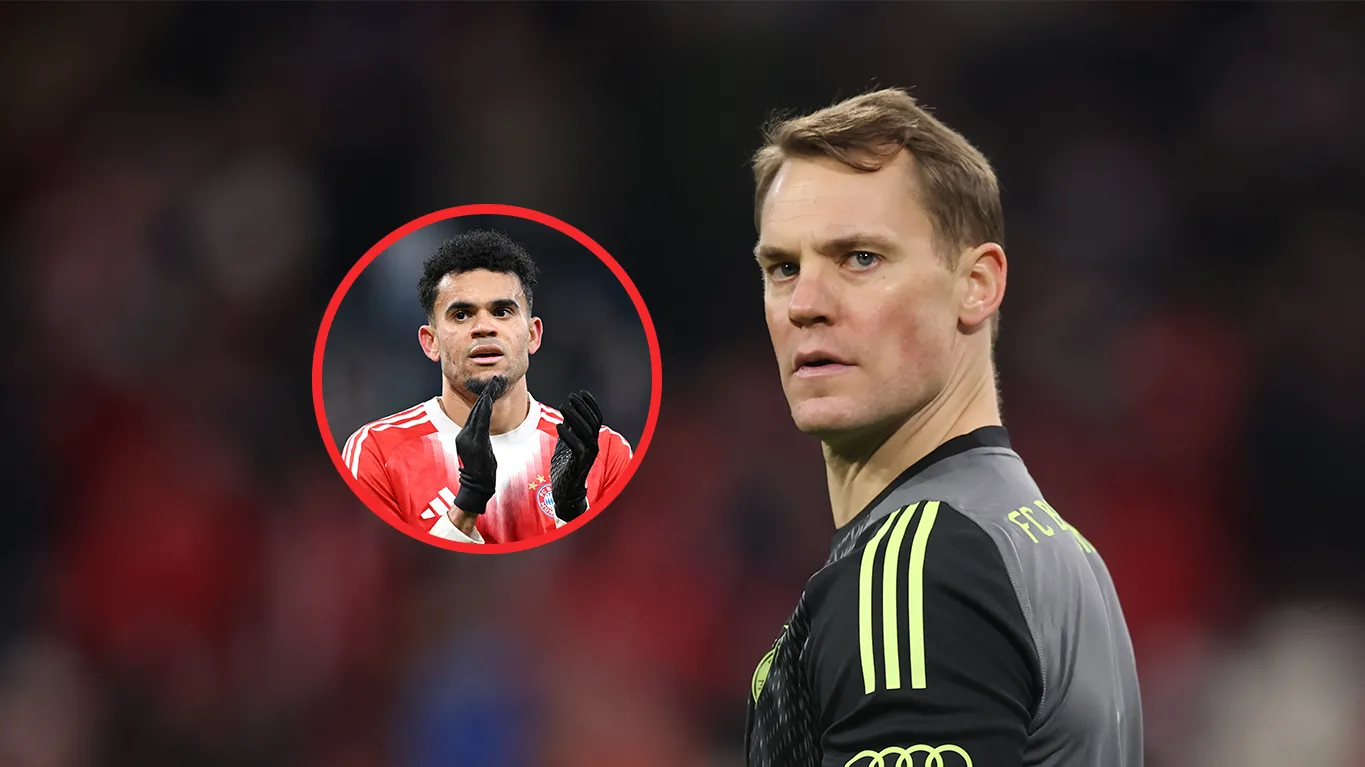 Luis Díaz y Manuel Neuer juegan su primera temporada como compañeros