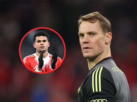 Luis Díaz y una primera publicación tras la lesión de Manuel Neuer