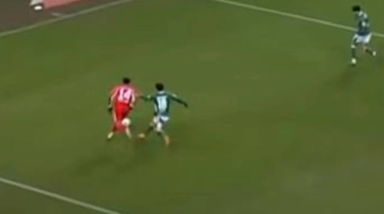 La gran jugada de Luis Díaz ante Werder Bremen. (Foto: Instgram / @scespn)