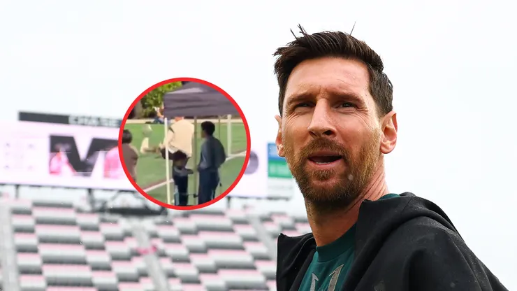Messi se lesionó en un partido amistoso en Ecuador.