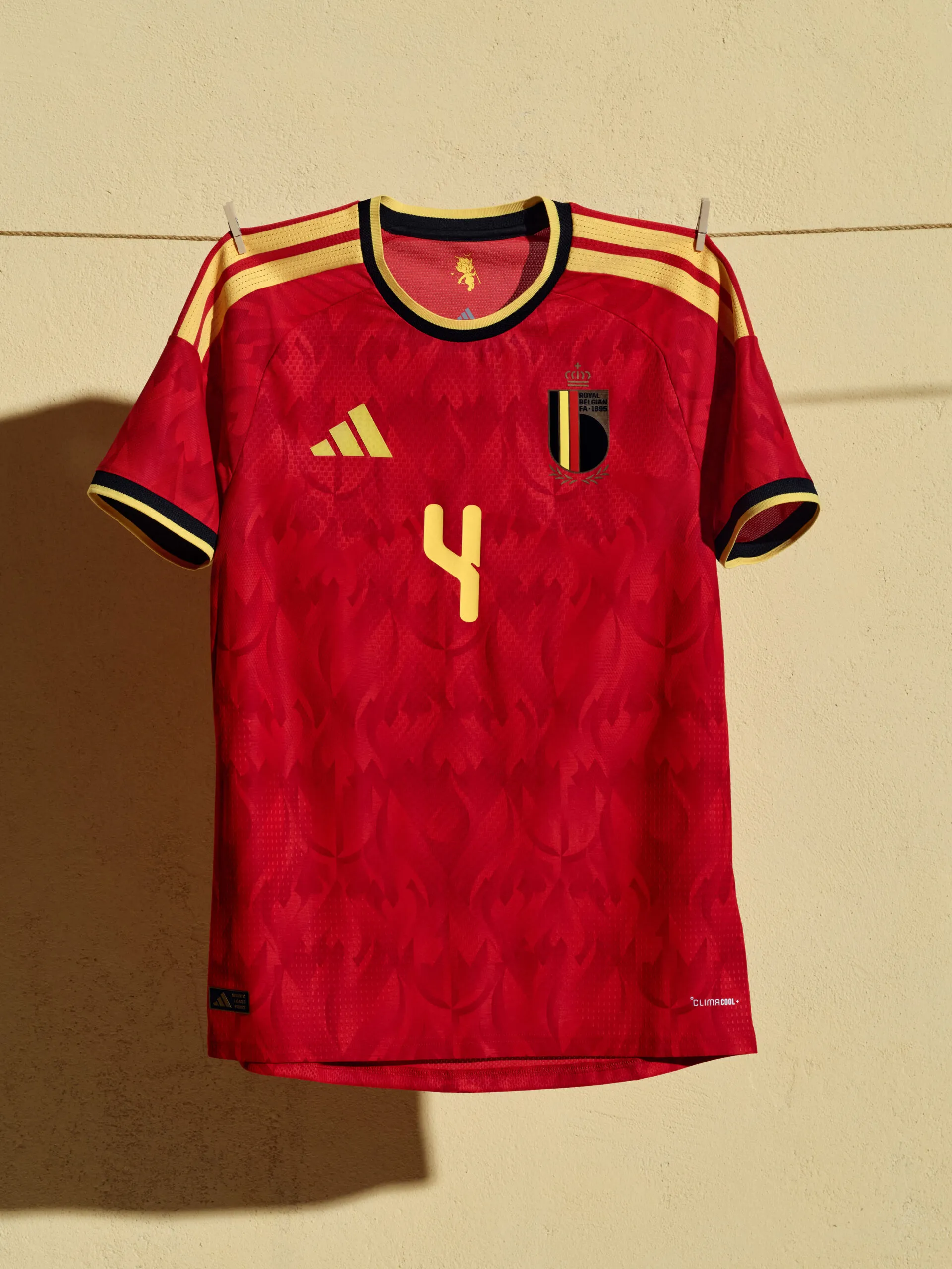 Camiseta de Bélgica.