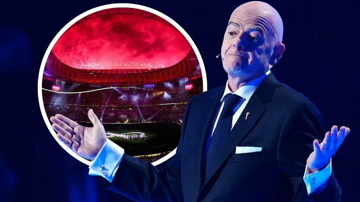 La FIFA evalúa cambiar la sede del partido inaugural porque el Estadio Azteca todavía no terminó las obras de su reforma.