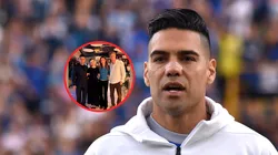 Falcao celebró su cumpleaños número 40.