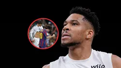 Giannis Antetokounmpo eligió entre Leo Messi y Cristiano Ronaldo.