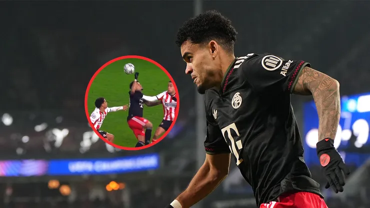 La UEFA presumió a Luis Díaz en sus redes.