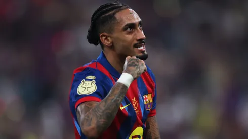 Raphinha se quejó en su cuenta de Instagram por el arbitraje que perjudicó al Barcelona contra el Girona en el Estadio Municipal de Montilivi.