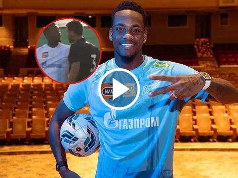 VIDEO | Fue su debut y Jhon Durán casi pierde la cabeza y se gana la tarjeta roja